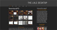 Desktop Screenshot of lxle.net